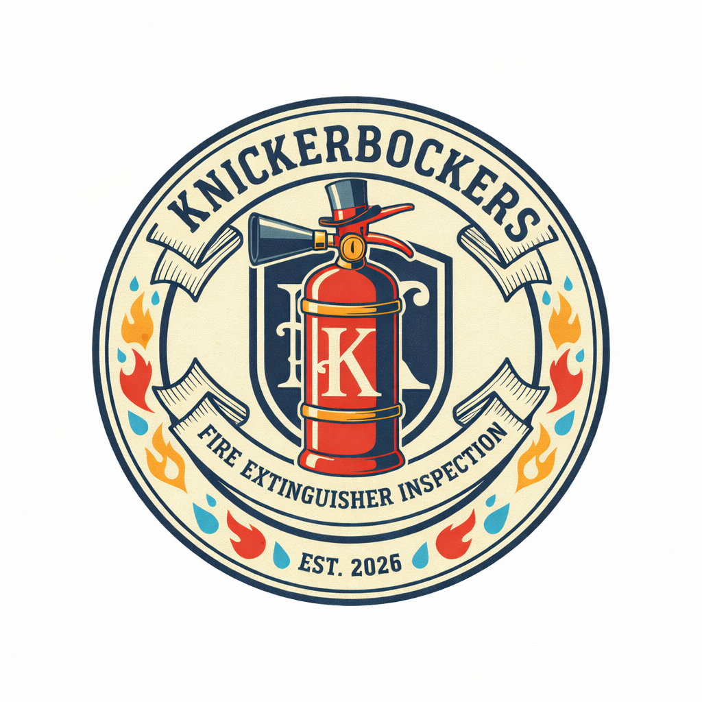 Knickerbockers Fire Extinguisher Inspection logo